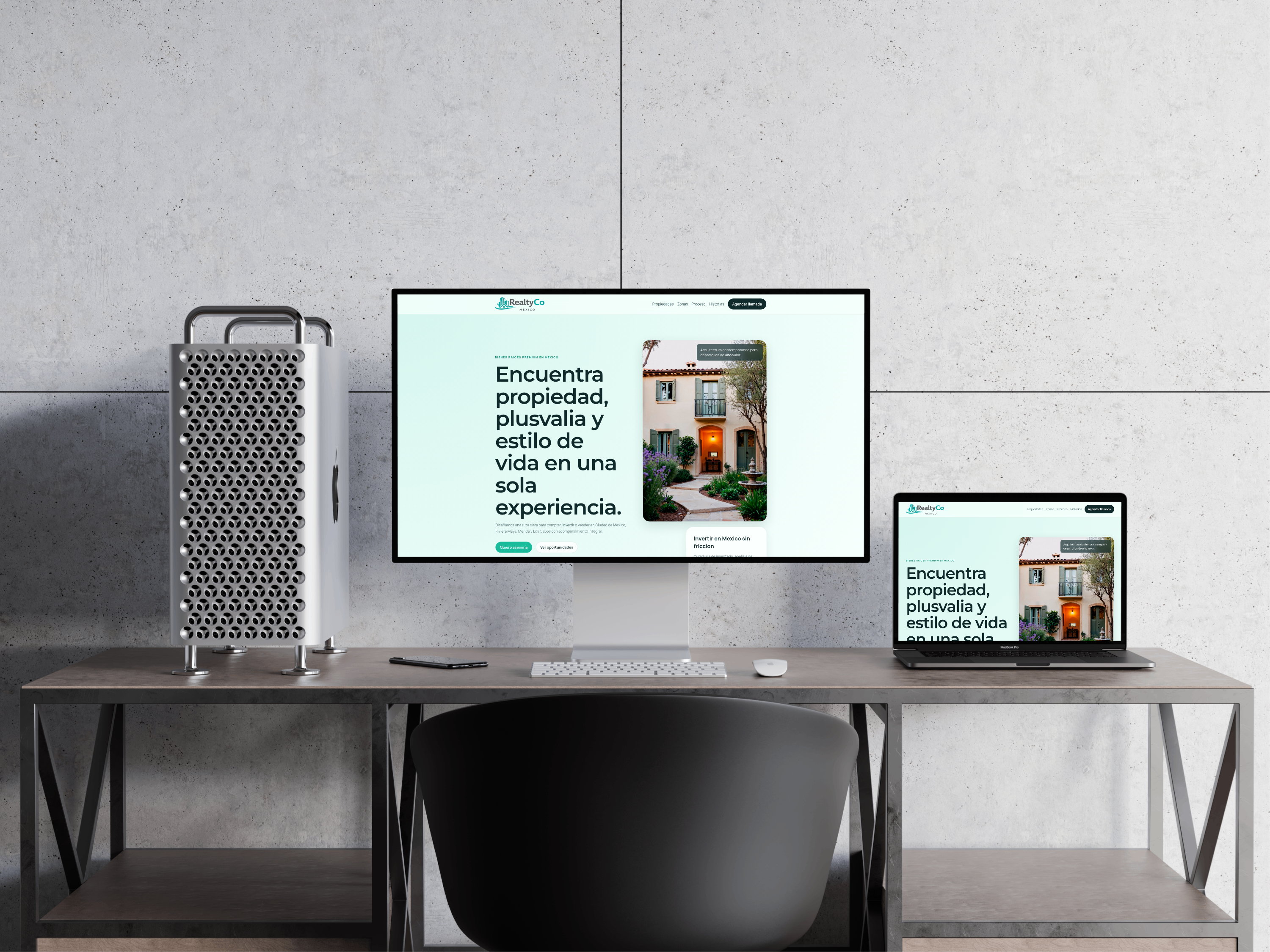 Vista del proyecto RealtyCo México